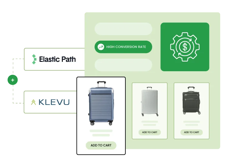 Achieve industry leading conversion rates with Elastic Path and Klevu