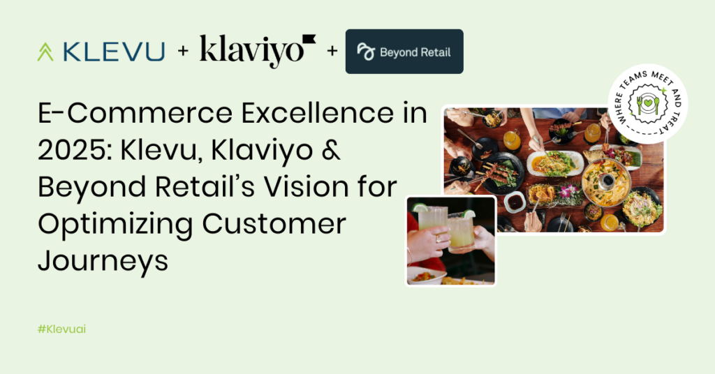 Klevu x Klaviyo x Beyond Retail 2025 Dinner Social Post